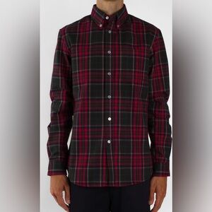 Bon Vivant Classic Plaid Button-Down Shirt